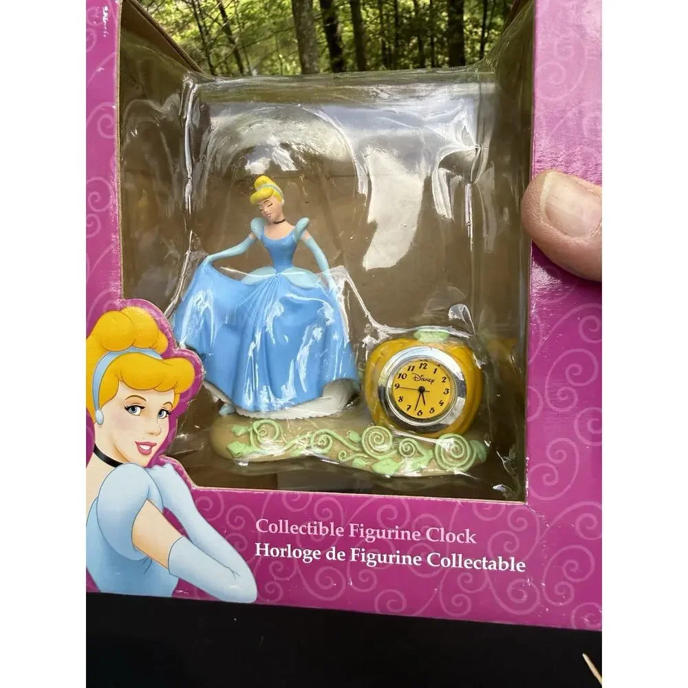 Rare Disney World Parks Cinderella Pumpkin Clock Brand New! MIB!